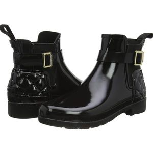 HUNTER Quilted Chelsea Rainboot